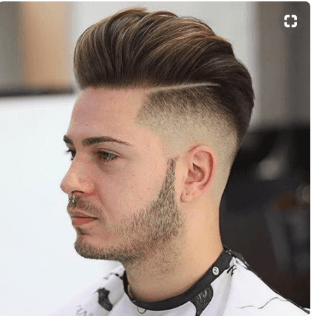 Man with undercut.